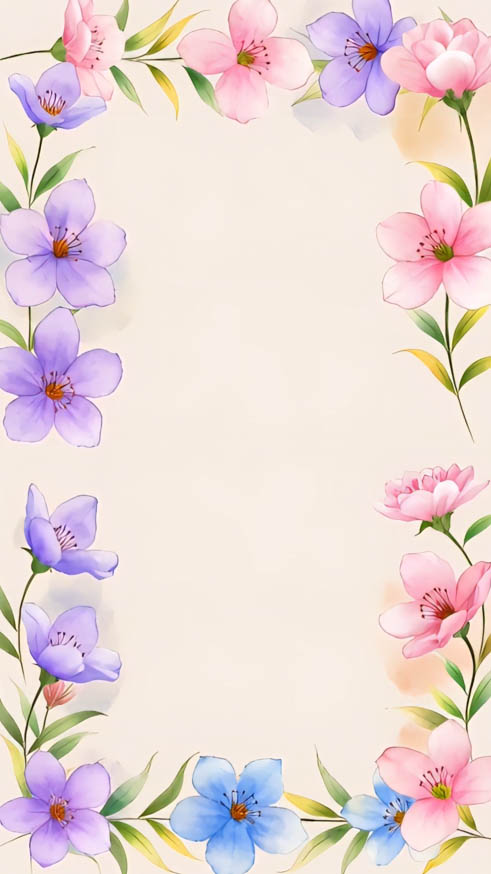 Coloredfloral